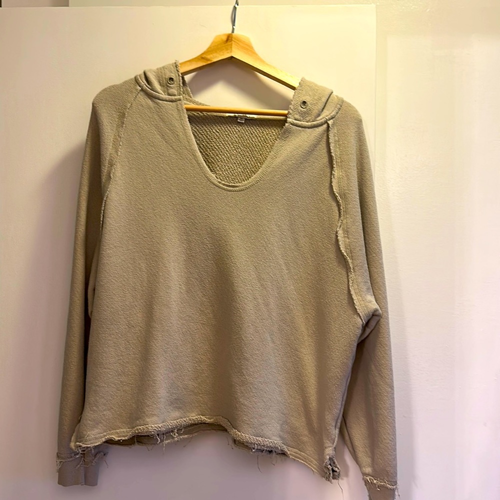 Tan hoodie